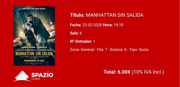 Manhattan sin salida: Mi Crítica y mi Entrada [Sin Spoilers]. Nota: 7/10. A la antigua usanza