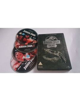 Fotos y Vídeo de " Jurassic Park Trilogy Film Collection en DVD" 