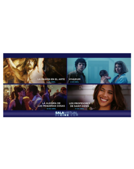 El cine abre hoy una Sala Virtual para ver en casa películas de estreno
