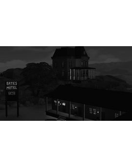 El Bates Motel de 'Psicosis' y la casa de 'Parásitos', recreados por una usuaria de 'Los Sims 4'