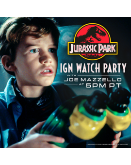 Jurassic Park Live Watch Party llega con Joseph Mazzello - ¡Comentando la película en directo!