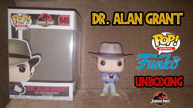 Alan Grant - Unboxing de la Figura Funko Pop de Jurassic Park