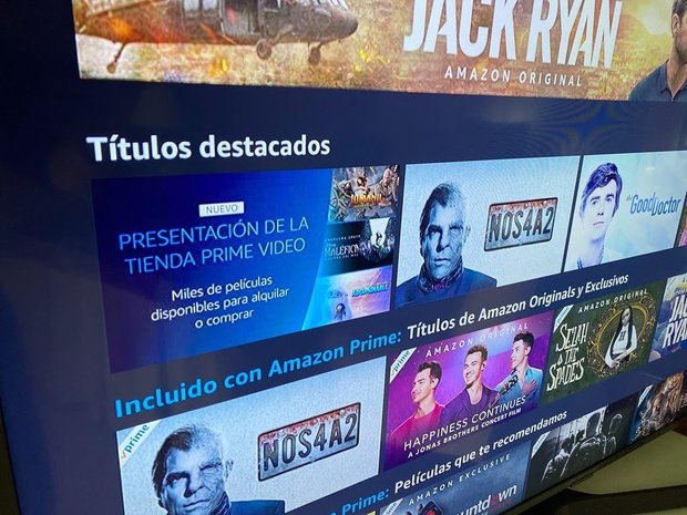 El alquiler y compra de películas y documentales llega a Prime Video en España