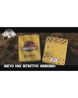 Nuevo pack anunciado de Doctor Collector: Jurassic Park Welcome Kit, la edición definitiva