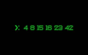 4, 8, 15, 16, 23, 42