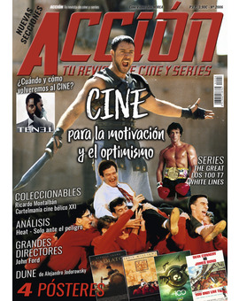Acción Cine. Portada y Posters Junio 2020