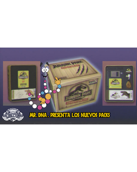 Mr. DNA. Presenta los nuevos packs de Jurassic Park de Doctor Collector