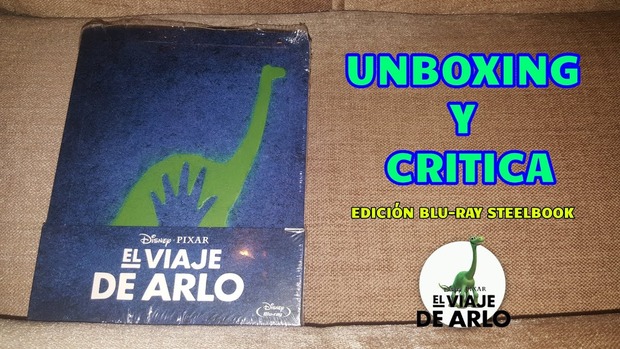 El Viaje de Arlo: Unboxing del Blu-Ray steelbook Español y critica de la película