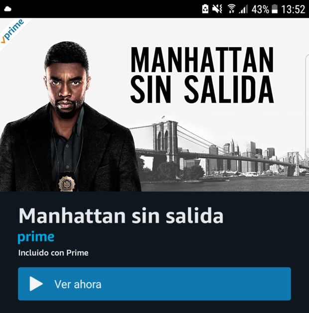 Manhattan Sin Salida - Ya incluida en Prime Video