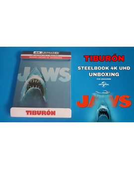 Tiburón (Jaws) - Unboxing del Steelbook 4K UHD