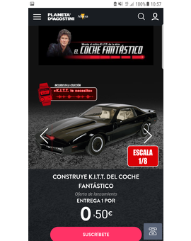 Construye a K.I.T.T. El Coche Fantástico
