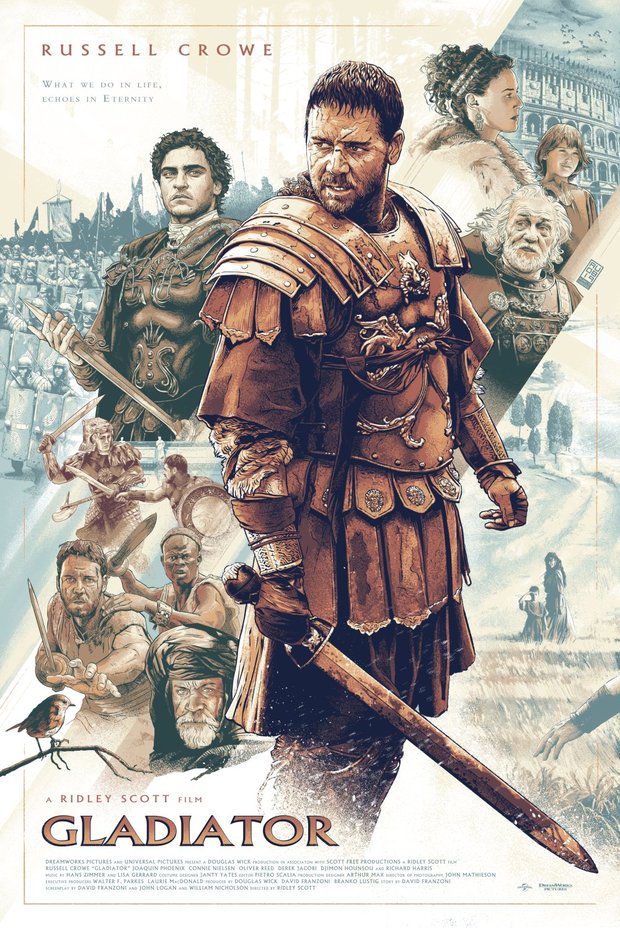 Gladiator. Fan poster