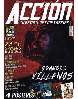 Acción Cine. Portada y posters Septiembre 2020