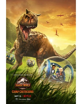 Jurassic World Camp Cretaceous (Campamento Cretacico) - Trailer 2 +  Nuevo poster.