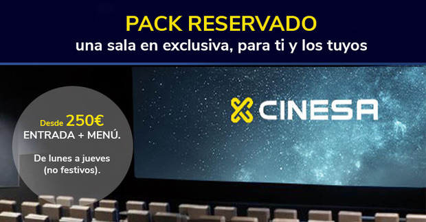 Cinesa habilita el alquiler de sus salas