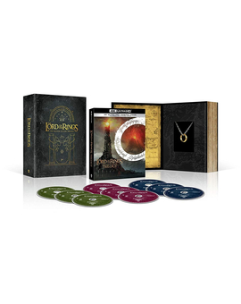 Edición giftset 4K UHD de El Señor de los Anillos con replica del anillo incluido