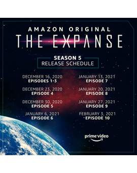 The Expanse. Temporada 5. Fechas de estreno