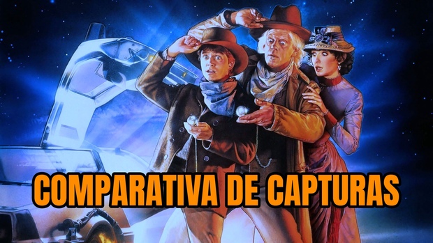 Trilogía Regreso al futuro. Comparativa de capturas.