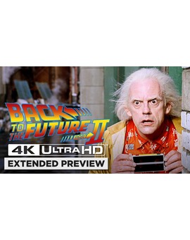 Back to the Future Part II | Opening Scene in 4K Ultra HD