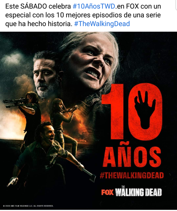 Especial Halloween de The Walking Dead  en Fox