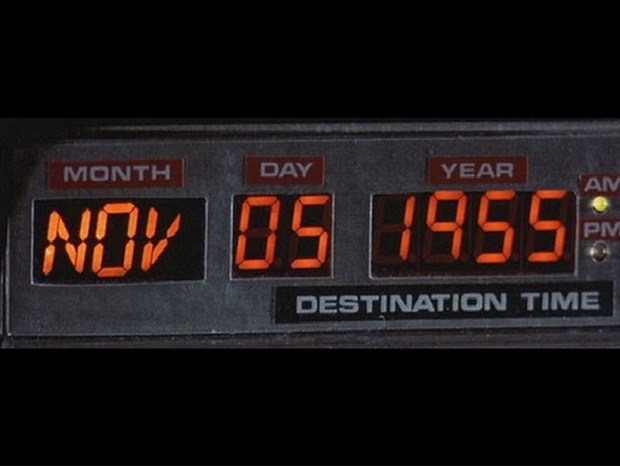 65 años desde que Doc inventó el viaje en el tiempo (Regreso al Futuro)