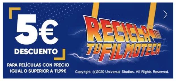 Fnac. Renueva tu Filmoteca. Condiciones y excepciones.