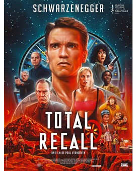 Cartel de la remasterización 4K de Desafío Total