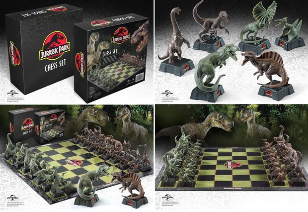 Ajedrez de Jurassic Park de The Noble Collection