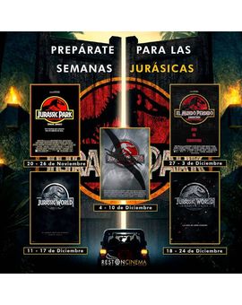Ciclo Jurassic Park / Jurassic World en los cines Restón Cinema