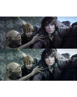 Captura comparativa 4K UHD vs Blu-Ray. El Señor de los Anillos + Capturas 4K UHD El Hobbit y ESDLA.