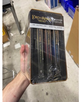 Detalle del acolchado del pack 4K UHD de El Señor de los Anillos