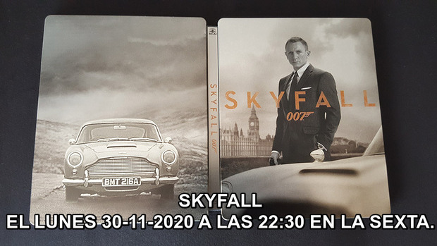 Skyfall + ¿Qué nota le dais a esta peli? + Esta noche a las 22:30 en La Sexta.