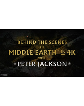 Detrás de las escenas de la Tierra Media en 4K con Peter Jackson. Documental.