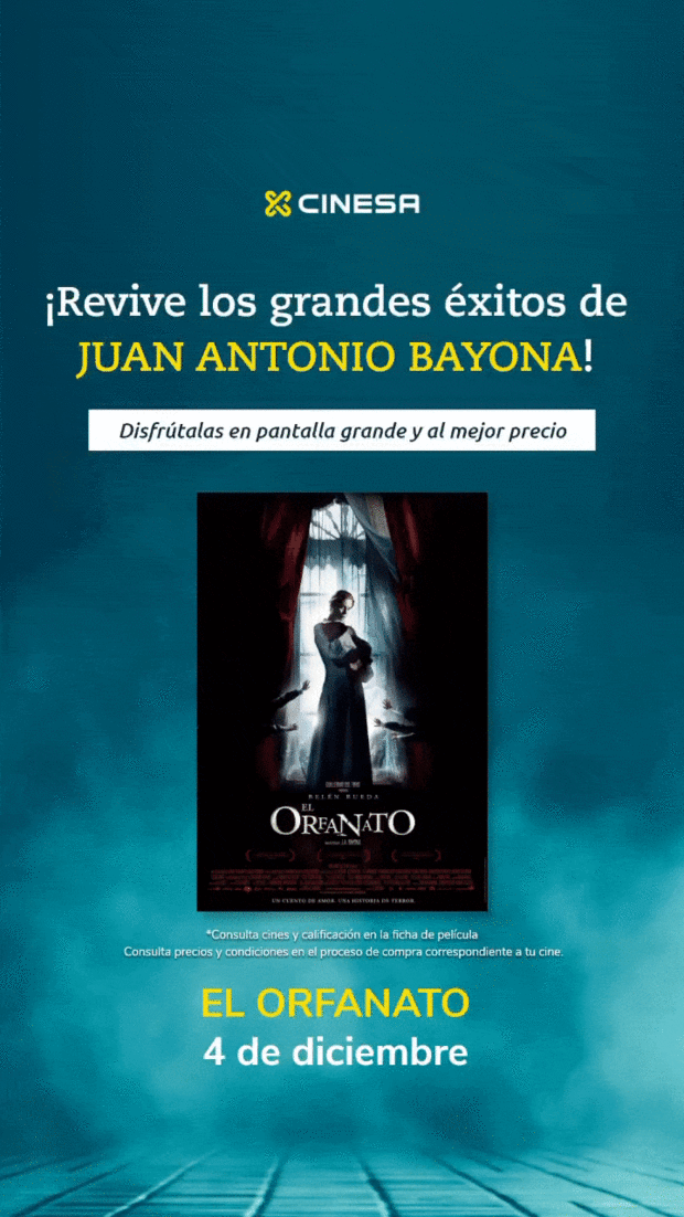 Ciclo Juan Antonio Bayona en Cinesa.