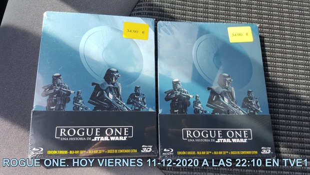 Rogue One + ¿Qué nota le dais a esta peli? + Esta noche a las 22:10 en TVE1