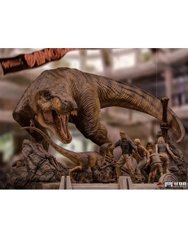 Así es el Nuevo Diorama de Iron Studios de Jurassic Park