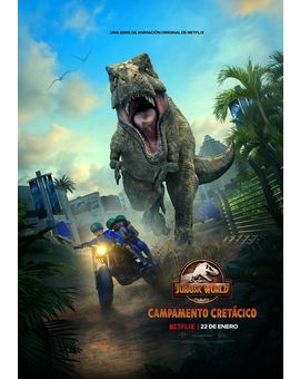 Jurassic World. Campamento Cretácico: Nuevo Poster y tráiler de la temporada 2. Estreno 22-01-2021
