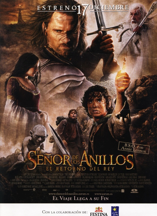 Hace ya 17 años que el viaje llegó a su fin con El Retorno del Rey (El Señor de los Anillos).