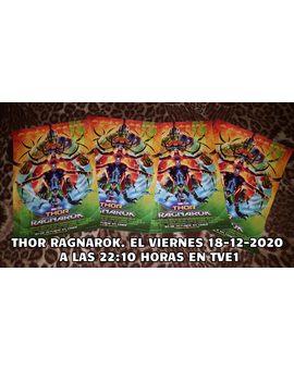 Thor Ragnarok + ¿Qué nota le dais a esta peli? + Esta noche a las 22:10 en TVE1