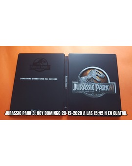 Jurassic Park 3 + ¿Qué nota le dais a esta peli? + Hoy a las 15:45 horas en Cuatro.