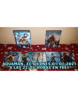 Mi colección de Aquaman + ¿Qué nota le dais a esta peli? + Hoy a las 22:05 horas en TVE1