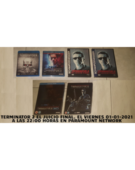 Mi colección de Terminator 2 + ¿Qué nota le dais a esta peli? + Hoy a las 22:00 en Paramount Network