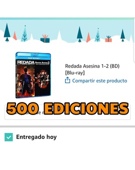 ¡¡¡y con el pack de Redada Asesina llegó a las 500 ediciones listadas en Mubis!!!