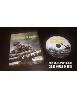Fury Corazones de Acero + ¿Qué nota le dais a esta peli? + Hoy 18-01-2021 a las 22:10 horas en TVE1