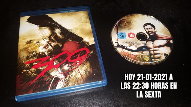 300 + ¿Qué nota le dais a esta peli? + Hoy 21-01-2021 a las 22:30 horas en La Sexta.