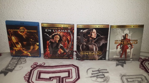 Mi colección de "Los Juegos del Hambre"