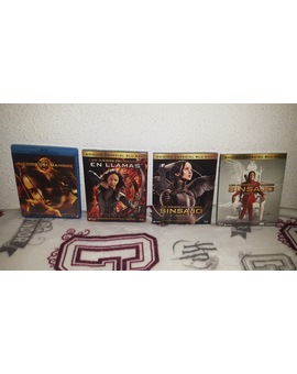 Mi colección de "Los Juegos del Hambre"