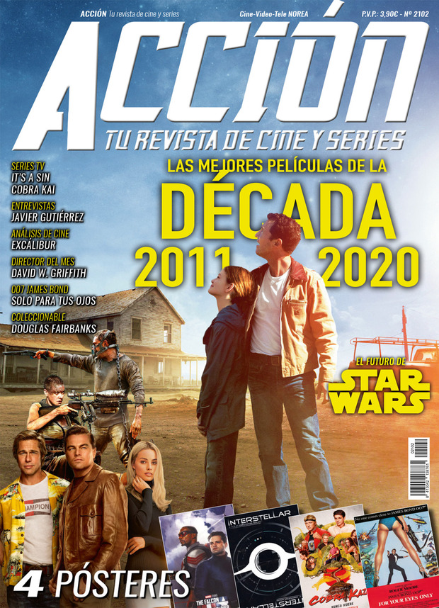 Accion Cine. Portada y posters Febrero 2021