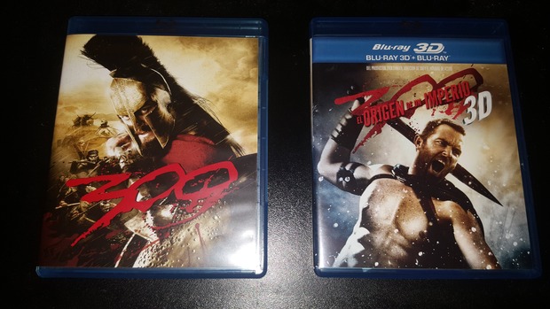 Mi colección de 300. ¿Cuál de ambas películas os gusto más?