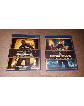 Mi colección de La Busqueda. ¿Cuál de ambas películas os gusto más?